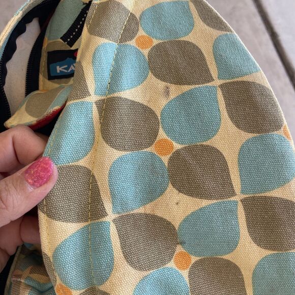 KAVU Women's Rope Sling Bag Floral Crossbody Backpack hiking hippie adventure - Picture 8 of 9